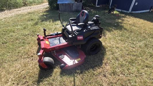 Toro Titan 60" zero turn lawnmower.