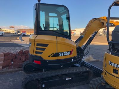 Sany sy35u mini excavator
