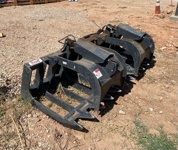 Skid Steer Brush Grapple Attachment