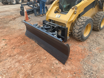 Skid Steer Snow Plow Attachment 