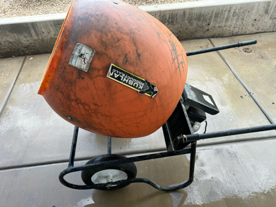 Concrete Mixer 6 cu ft
