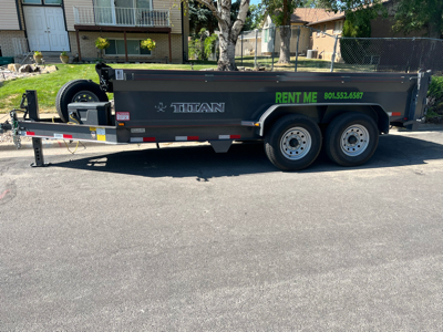 2022 7x14 Dump trailer 