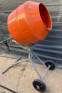 Yardmax 5.0 cu ft Concrete Cement Mixer