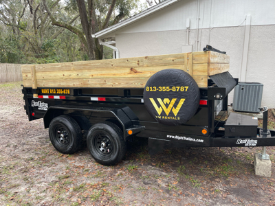 6x12 Dump Trailer