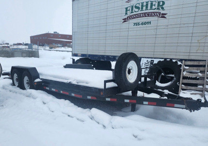 Tilt Deck Trailer 15k lbs
