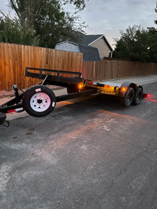Tilt Deck Car Hauler 7K