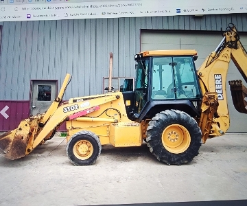 John deere 310e 4x4 extenda hoe
