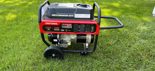 7200-Watt Peak output Gasoline Generator