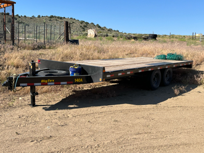 20’ 14k deck over bumper pull
