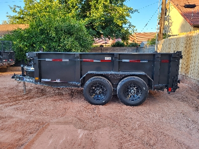6.5'x12'x32" Diamond C Dump Trailer 