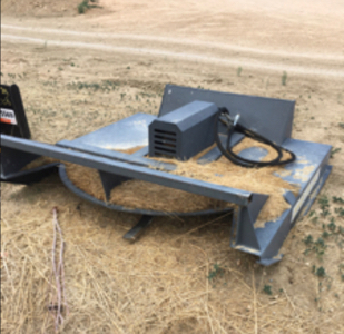 Skidsteer Mower Attachment