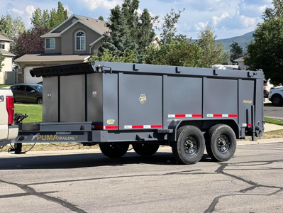 Tall 7x14 Dump Trailer