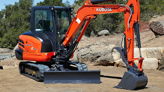 Excavator Kubota KX040-4