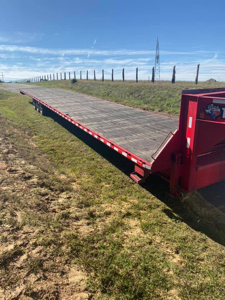 FULL 48FT FLATBED GOOSENECK HOTSHOT TRAILER