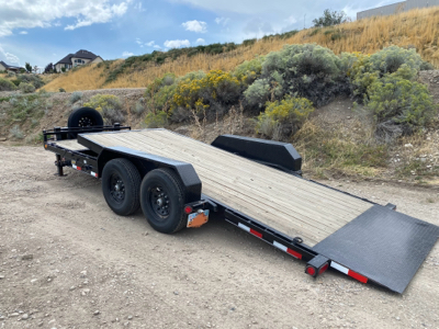 Tilt Deck Trailer W/Winch