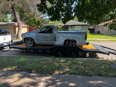 Lamar 22’ 14k car hauler equipment trailer