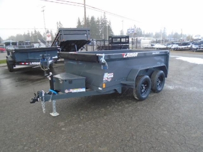 Lamar Mini Dump 5x10 Dump Trailer 24" Sides 10K