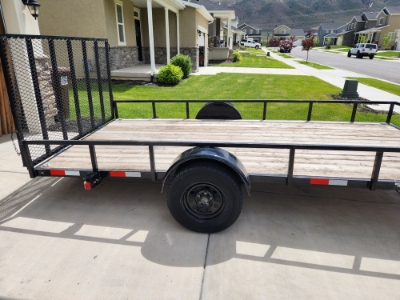 Utility trailer 6.5'x14' with ramp