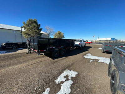 14k dump trailer 