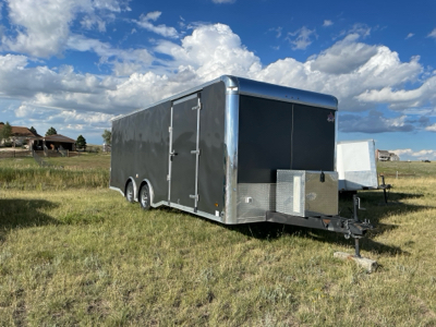24 ft enclosed race car trailer 