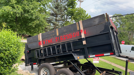 Dump trailer 7x12