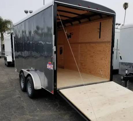 Enclosed Cargo Trailer 7x12