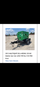 36 KW Generator