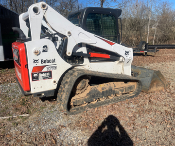 Track steer skid