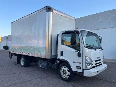 2019 Isuzu NQR Box truck with Palfinger liftgate 
