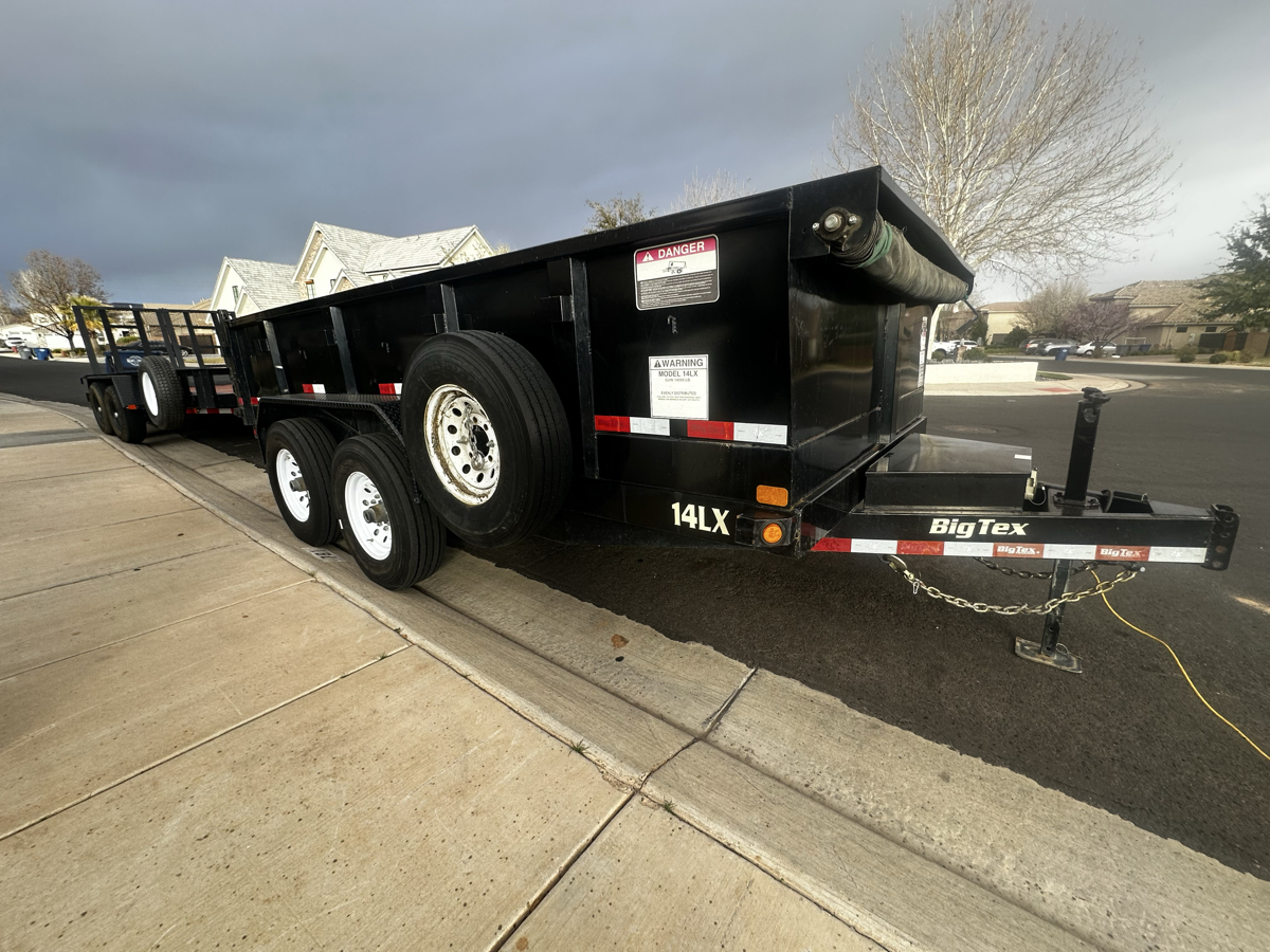 Dump Trailer 7’x14’