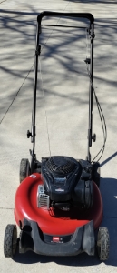 21-in Toro self-propelled mulching lawn mower