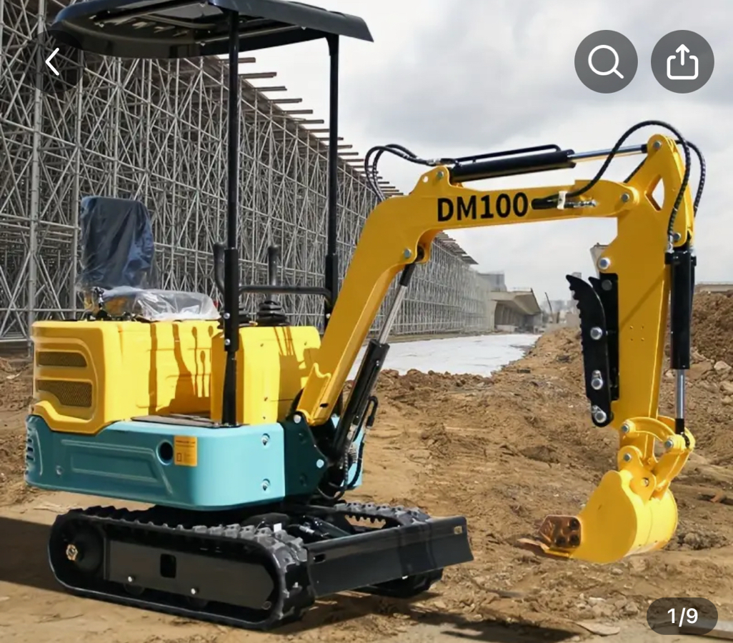1 Ton Mini Excavator