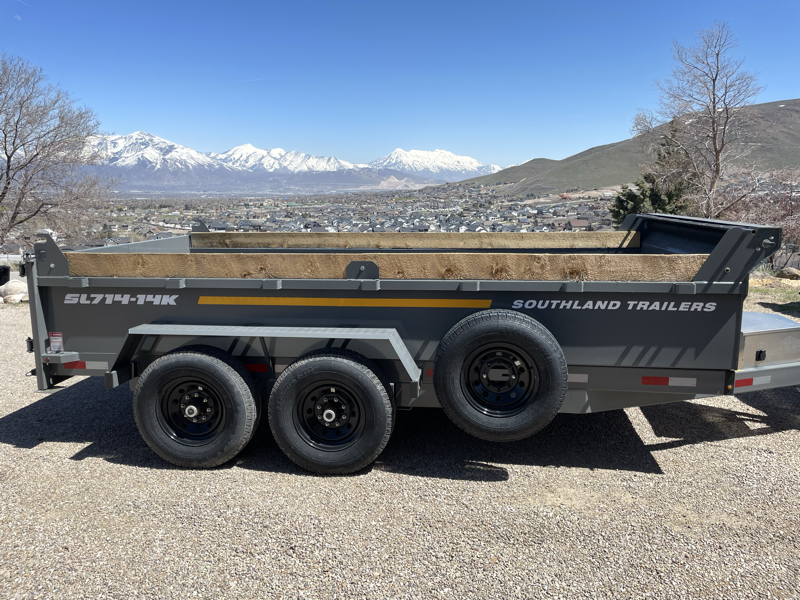 7x14 Dump Trailer -4.5 ton