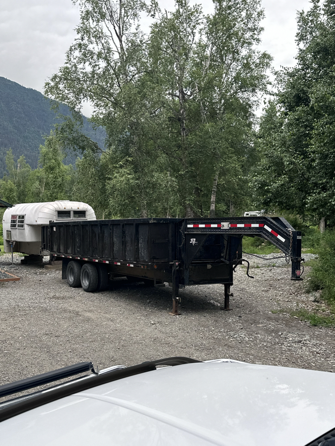 17 yard dump trailer