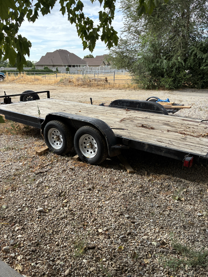 Flat Bed Trailer