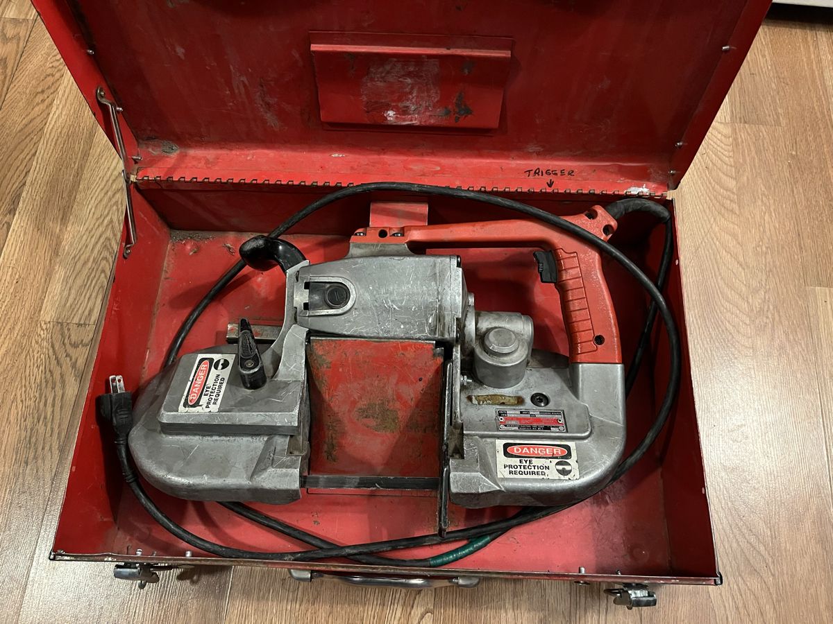Porta-Band Corded Bandsaw