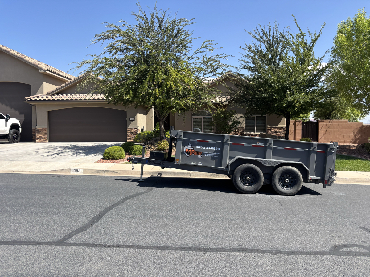 14k diamond c dump trailer