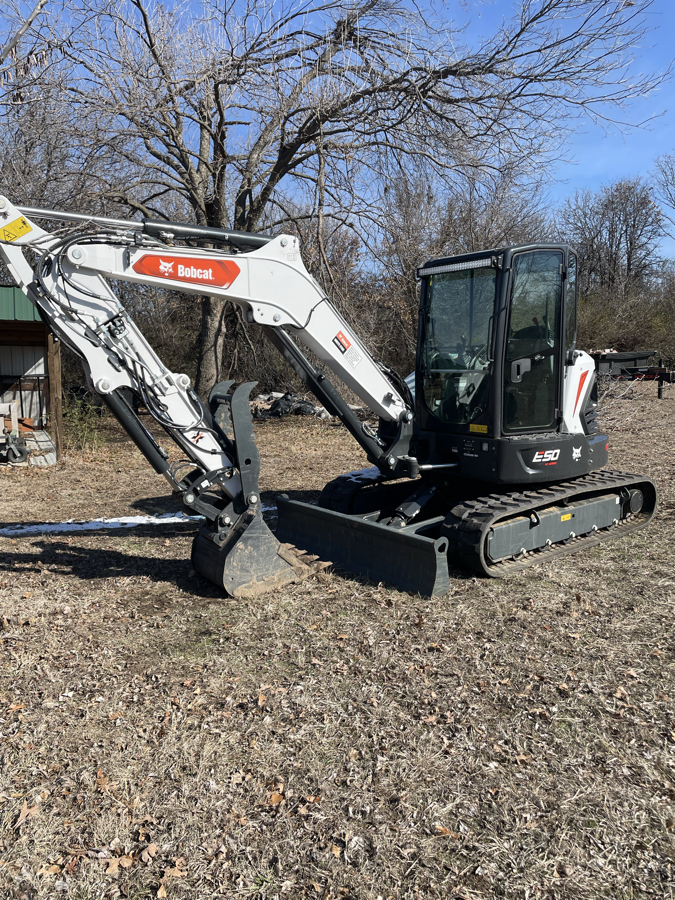 Long arm Excavator
