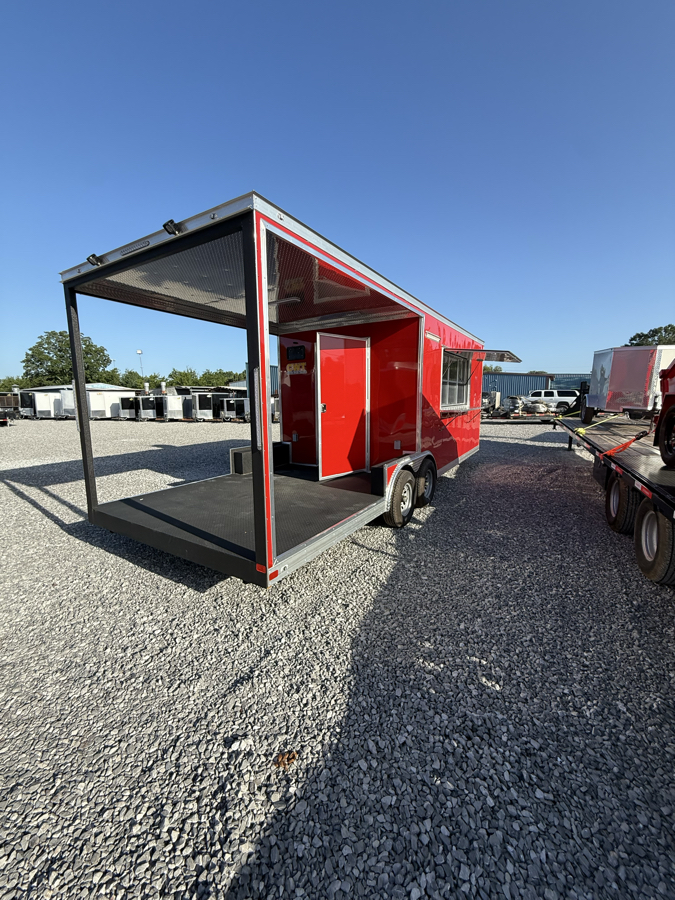 Back porch food trailer