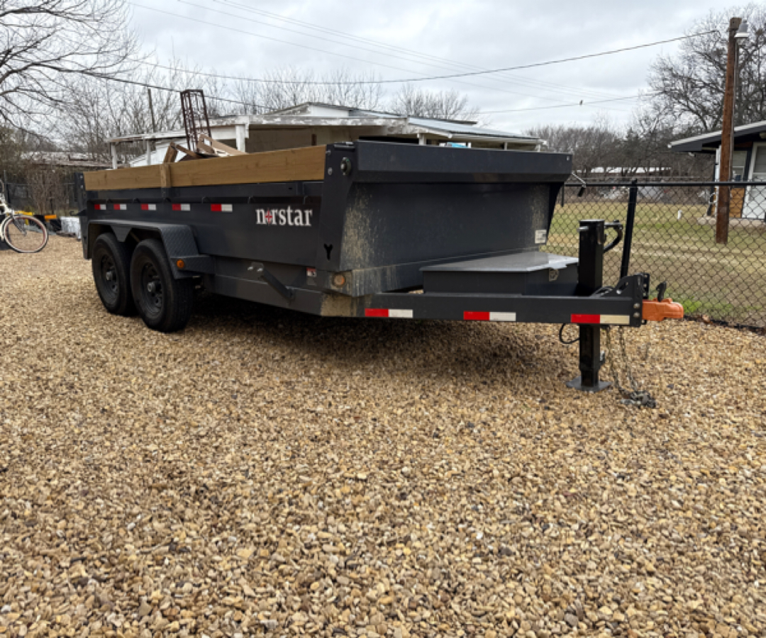 14K dump trailer
