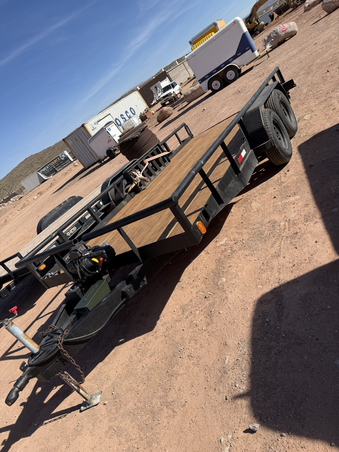 16x7 Car Hauler Trailer 