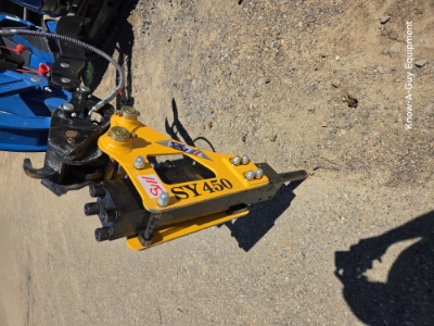 Hydraulic breaker attachment