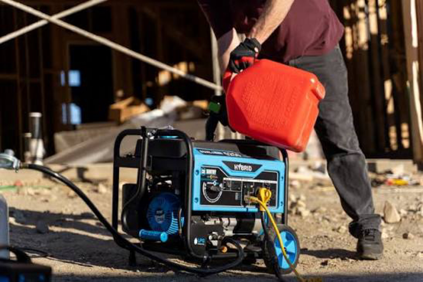 “5250W Generator – Dual Fuel (Gas/Propane)”