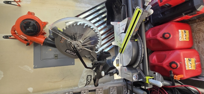 10" miter saw with stand