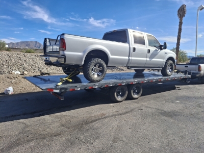 26 foot deckover tilt for rent