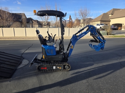 Mini excavator with Trailer
