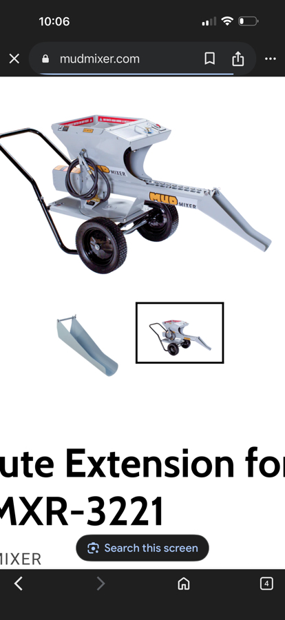 Mud Mixer Extention