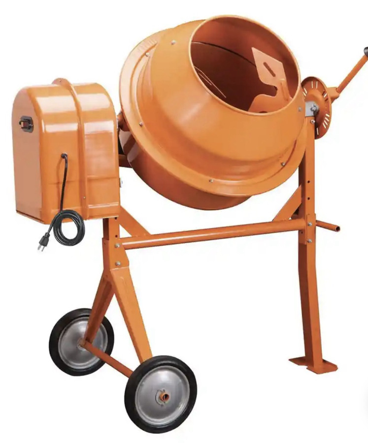 3-1/2 Cubic Ft. Cement Mixer