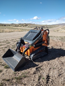24hp gas mini skid steer