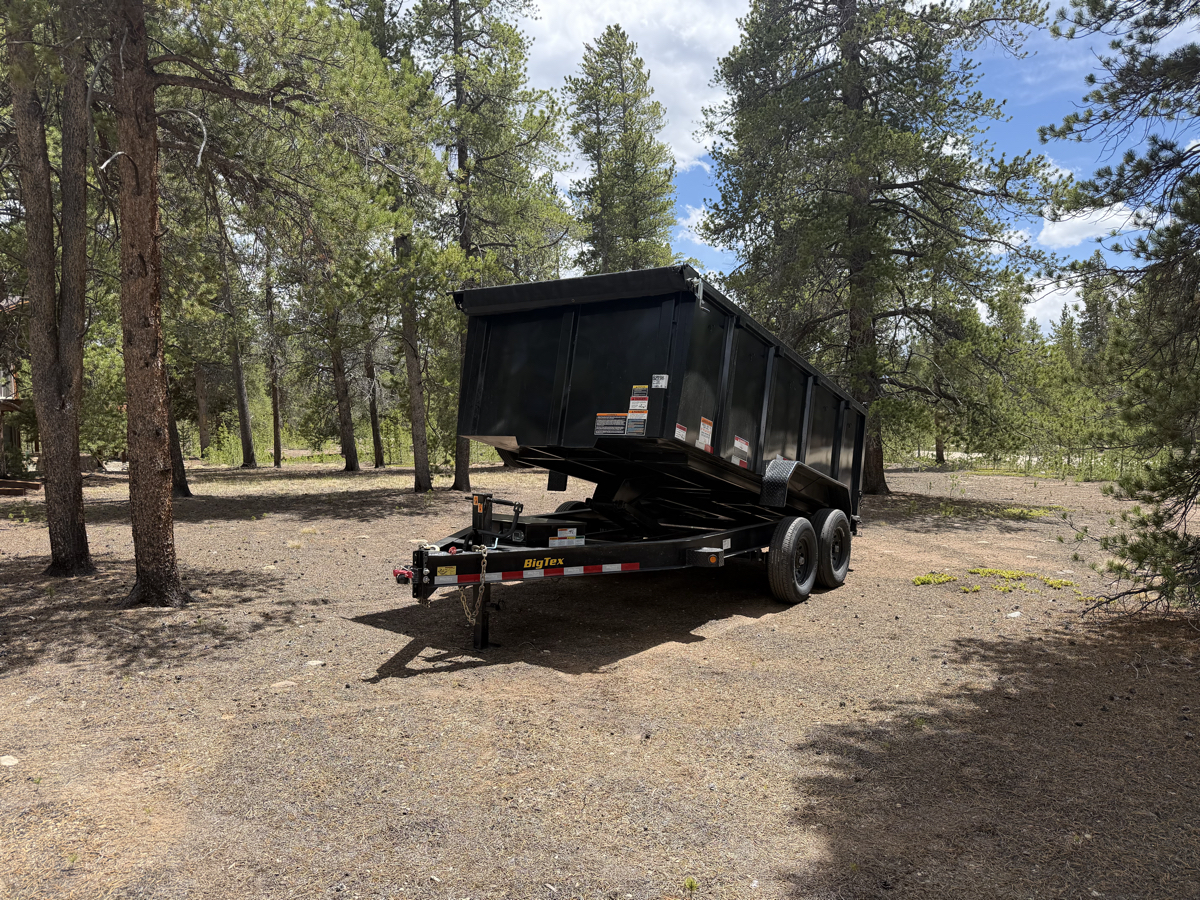 2025 14' DUMP TRAILER